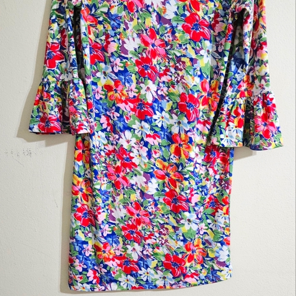 Caribbean Joe Floral Summer Dress - Picture 6 of 6